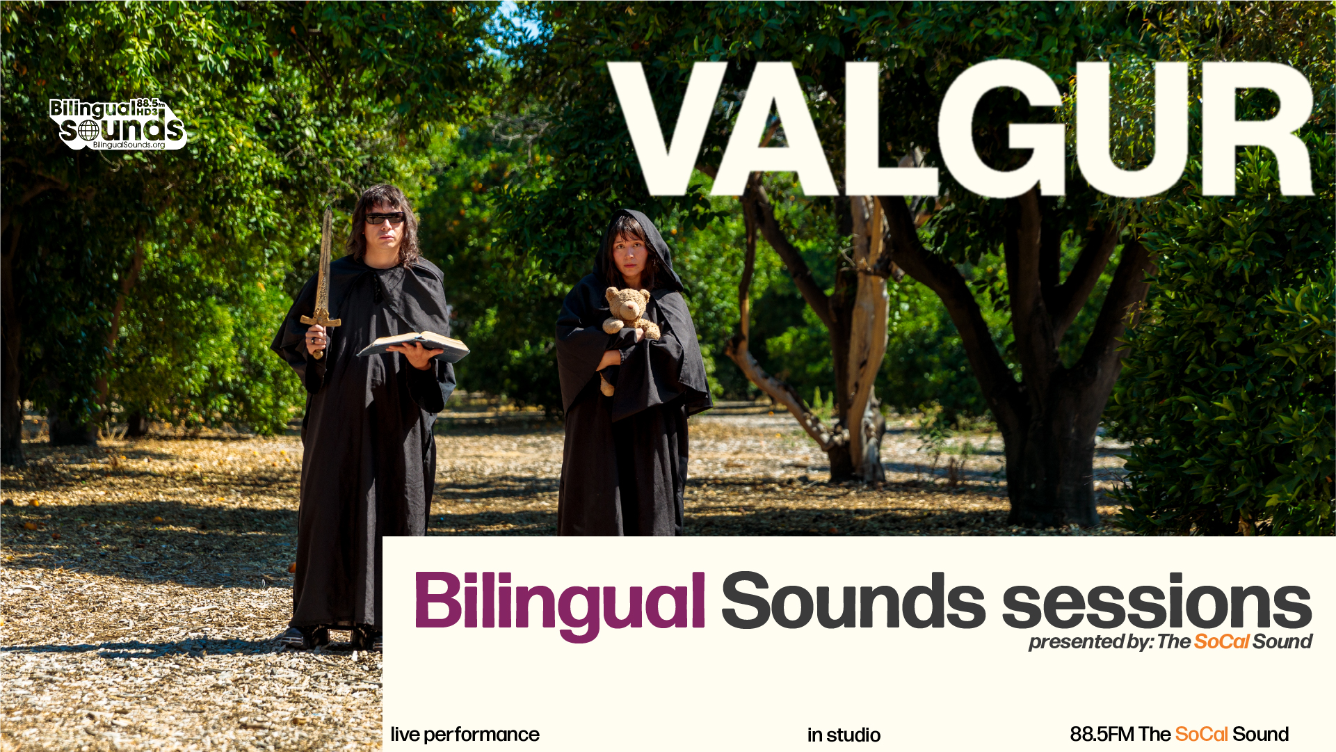 Valgur Bilingual Sounds Session at The SoCal Sound